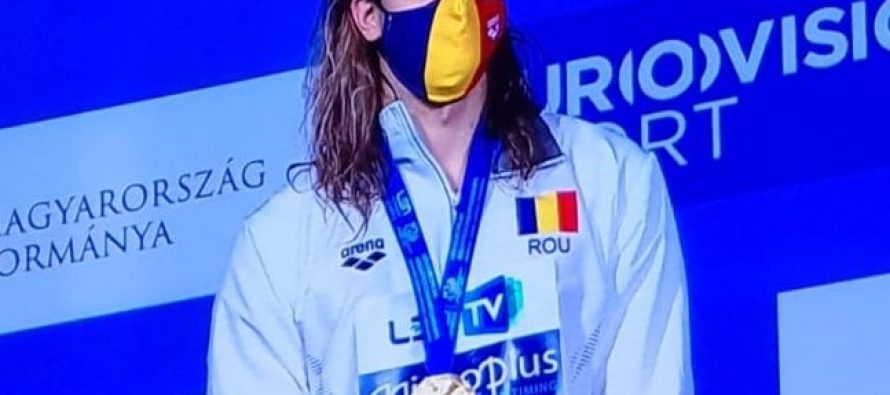 Robert Glință, primul înotător român campion european